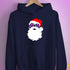 Santa’s Lesbian Labrys Pride Flag Shades Hoodie - Navy